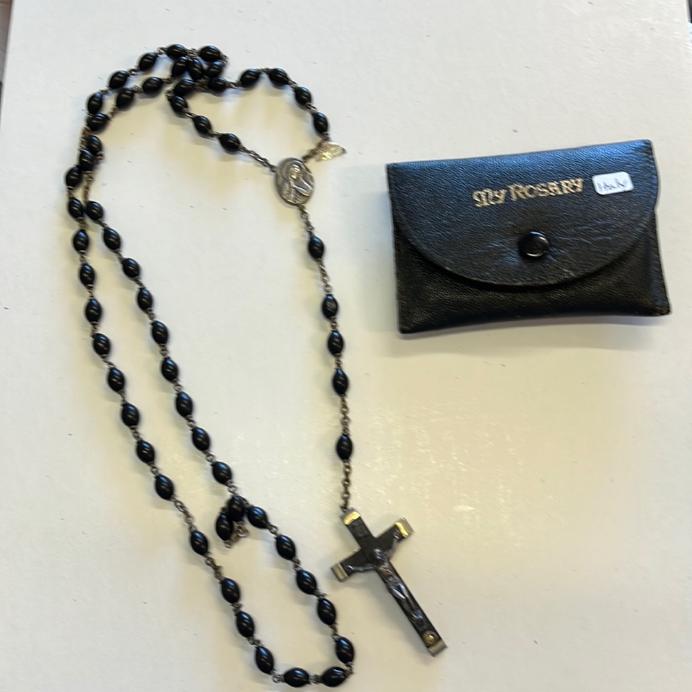 Vintage Italian made Catholic Rosary from the 50s